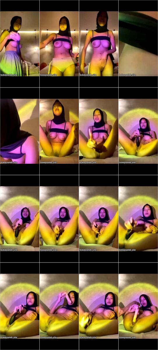 Indo ABG New Anya Ukhty Pake Jilbab Hitam Kebinalan Menggoda Iman Pake Dildo Top Trending Official 2025